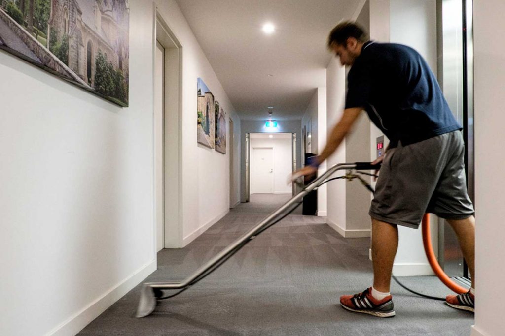 Aged care carpet steam cleaning in Sydney